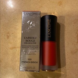 NIB L'Absolu Rouge Drama Ink - French Bisou